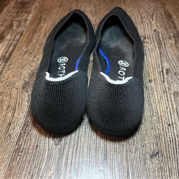Rothy’s The Point Flat in Classic Black Women’s Size 9 - Picture 6 of 7